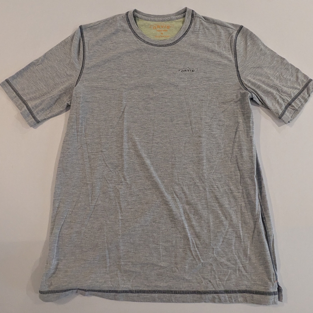 Orvis Gray Men's T-Shirt Medium ***BLEMISHED***